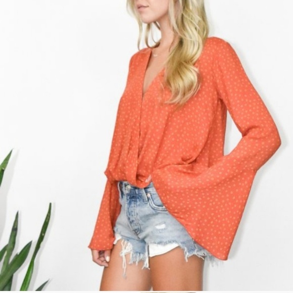 Free People Makin Waves Bodysuit Boho size xs - Picture 1 of 7